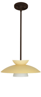 Trilo One Light Pendant in Bronze (74|1TT-451397-LED-BR)