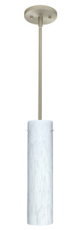 Stilo One Light Pendant in Satin Nickel (74|1TT-722419-LED-SN)