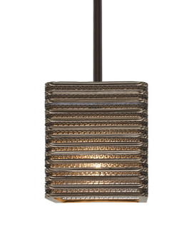 Kirk 6 One Light Pendant in Bronze (74|1TT-KIRK6-LED-BR)
