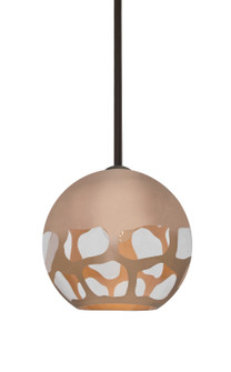 Rocky One Light Pendant in Bronze (74|1TT-ROCKYCP-BR)