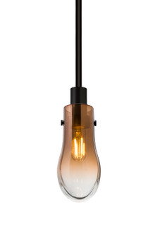 Wish One Light Pendant in Black (74|1TT-WISHAM-EDIL-BK)