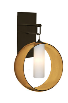 Plato One Light Wall Pendant in Bronze (74|1WP-PLATOAM-BR)