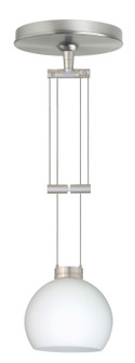 Palla One Light Pendant in Satin Nickel (74|1XA-565807-SN)