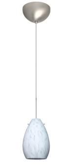 Pera One Light Pendant in Satin Nickel (74|1XC-171319-SN)