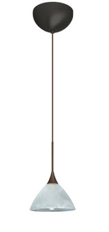 Domi One Light Pendant in Bronze (74|1XC-174352-LED-BR)