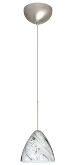Mia One Light Pendant in Satin Nickel (74|1XC-1779MG-LED-SN)