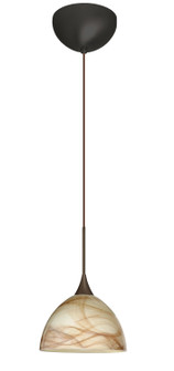 Brella One Light Pendant in Bronze (74|1XC-467983-LED-BR)