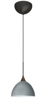 Brella One Light Pendant in Bronze (74|1XC-4679TN-LED-BR)