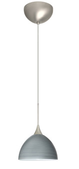 Brella One Light Pendant in Satin Nickel (74|1XC-4679TN-LED-SN)
