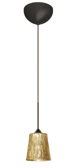 Nico One Light Pendant in Bronze (74|1XC-5125GF-BR)