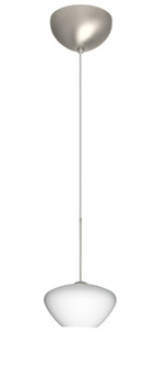 Peri One Light Pendant in Satin Nickel (74|1XC-541007-LED-SN)