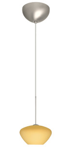 Peri One Light Pendant in Satin Nickel (74|1XC-5410VM-LED-SN)