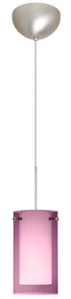 Pahu One Light Pendant in Satin Nickel (74|1XC-A44007-SN)