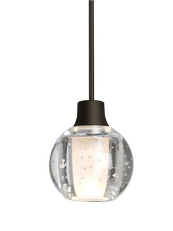 Boca 3 One Light Pendant in Bronze (74|1XC-BOCA3BB-LED-BR)