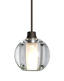 Boca 5 One Light Pendant in Bronze (74|1XC-BOCA5CL-LED-BR)