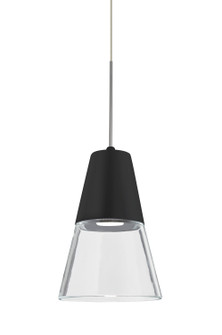 Timo 6 One Light Pendant in Satin Nickel (74|1XC-TIMO6BC-LED-SN)