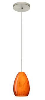 Pera One Light Pendant in Satin Nickel (74|1XT-1713HB-LED-SN)