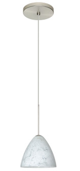 Mia One Light Pendant in Satin Nickel (74|1XT-177919-LED-SN)