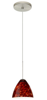 Mia One Light Pendant in Satin Nickel (74|1XT-177941-SN)