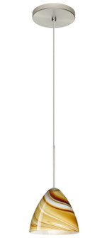 Mia One Light Pendant in Satin Nickel (74|1XT-1779HN-SN)