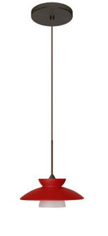 Trilo One Light Pendant in Bronze (74|1XT-271831-BR)