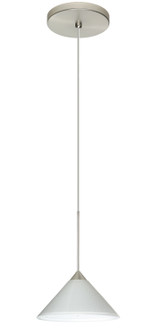Kona One Light Pendant in Satin Nickel (74|1XT-282453-LED-SN)