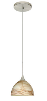 Brella One Light Pendant in Satin Nickel (74|1XT-467983-LED-SN)