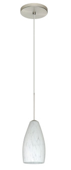 Karli One Light Pendant in Satin Nickel (74|1XT-719819-SN)