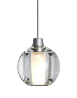 Boca 5 One Light Pendant in Satin Nickel (74|1XT-BOCA5CL-LED-SN)