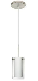 Pahu One Light Pendant in Satin Nickel (74|1XT-C44007-LED-SN)