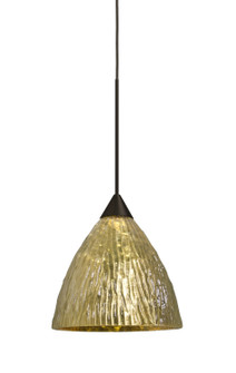 Eve One Light Pendant in Bronze (74|1XT-EVEGS-BR)