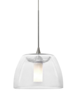 Spur One Light Pendant in Satin Nickel (74|1XT-SPURCL-LED-SN)