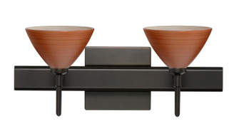 Domi Wall Sconce in Bronze (74|2SW-1743CH-BR-SQ)