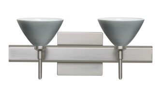 Domi Wall Sconce in Satin Nickel (74|2SW-1743TN-SN-SQ)