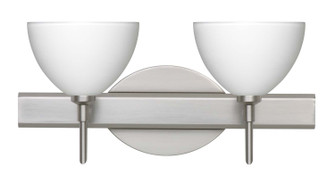 Brella Two Light Wall Sconce in Satin Nickel (74|2SW-467907-SN)