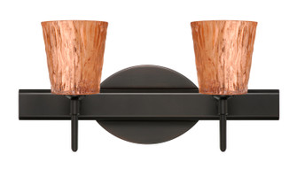 Nico Two Light Wall Sconce in Bronze (74|2SW-5125CF-BR)