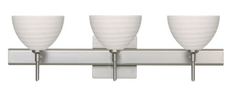 Brella Three Light Wall Sconce in Satin Nickel (74|3SW-4679KR-SN-SQ)