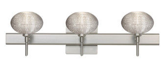 Lasso Wall Sconce in Satin Nickel (74|3SW-5612GL-SN-SQ)