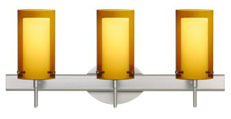 Pahu Wall Sconce in Satin Nickel (74|3SW-G44007-SN)