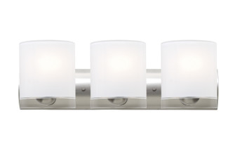 Celtic Vanity in Satin Nickel (74|3WZ-CELTICCL-LED-SN)