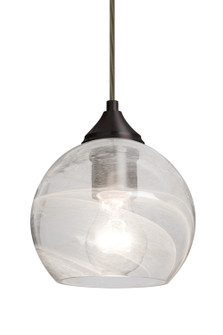 Jilly One Light Pendant in Bronze (74|J-JILLYCL-BR)