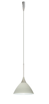 Domi One Light Pendant in Satin Nickel (74|RXP-1743KR-SN)