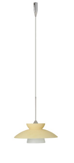 Trilo One Light Pendant in Satin Nickel (74|RXP-271897-SN)