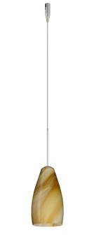 Karli One Light Pendant in Satin Nickel (74|RXP-7198HN-SN)