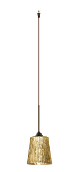 Nico One Light Pendant in Bronze (74|XP-5125GF-BR)