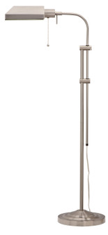 Pharmacy One Light Floor Lamp in Brushed Steel (225|BO-117FL-BS)
