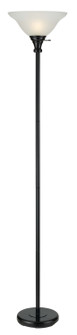 Torchiere One Light Torchiere in Black (225|BO-213-BK)