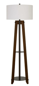 Bilzen One Light Floor Lamp in Walnut (225|BO-2833FL)