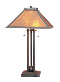 Mica Two Light Table Lamp in Matte black (225|BO-476)