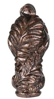 Metal Finials Finial in Rust (225|FA-5060B) Metal Finials Finial in Rust (225|FA-5060B)